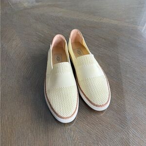 UGG Men's Tan Slip-On Loafers